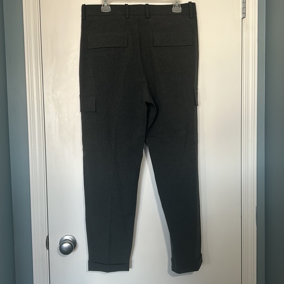 Mango MNG Man Tailored 7/8 Length Cargo Pants - Picture 3 of 15